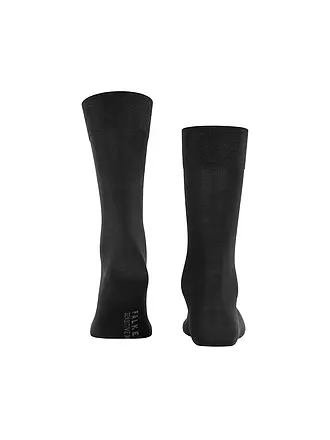 FALKE | Chaussettes homme Sensitive Malaga anthracite chiné | schwarz